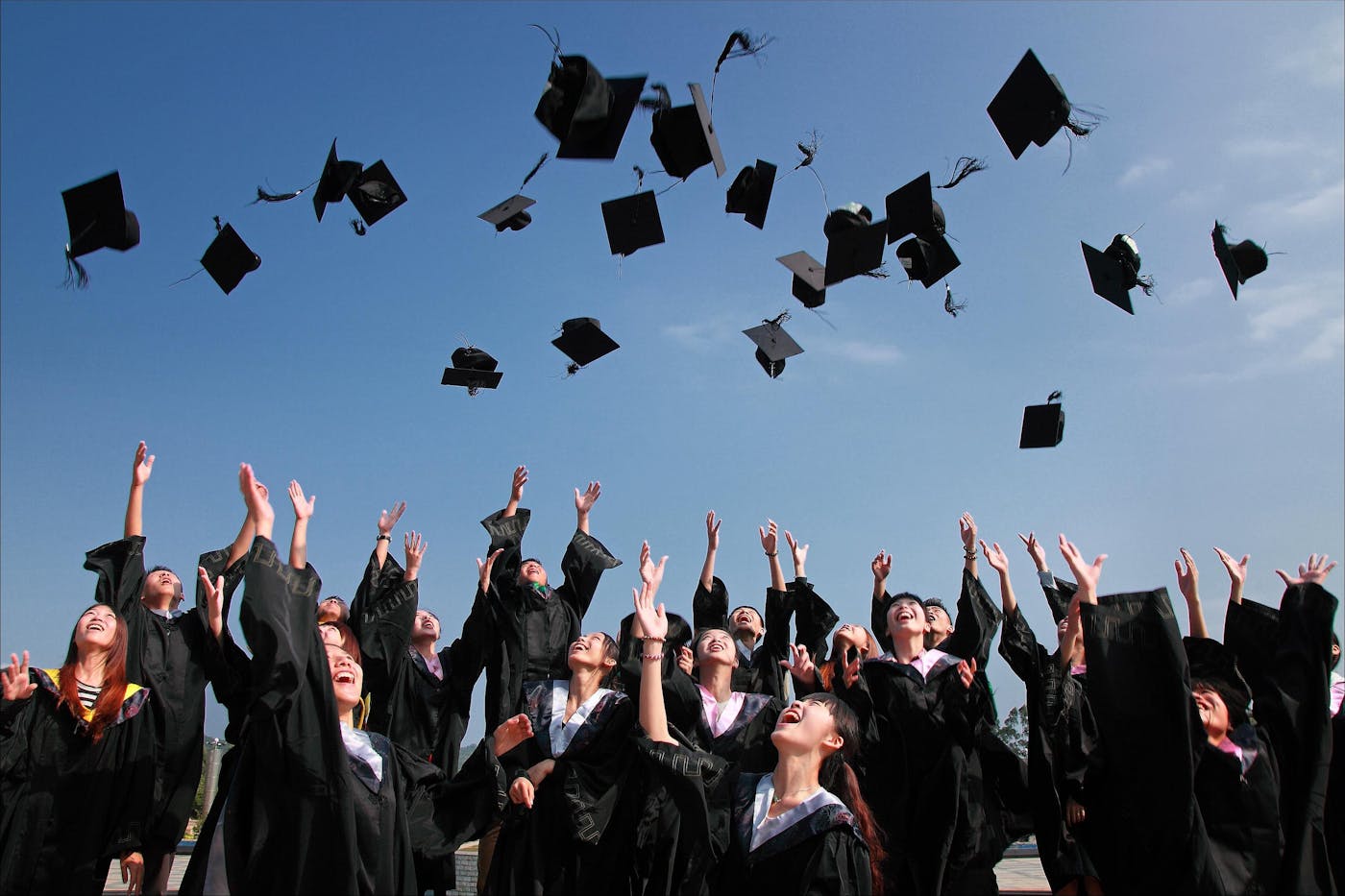 Students on campus
